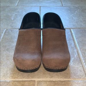 Sanita Albertine Original Danish Clogs Leather